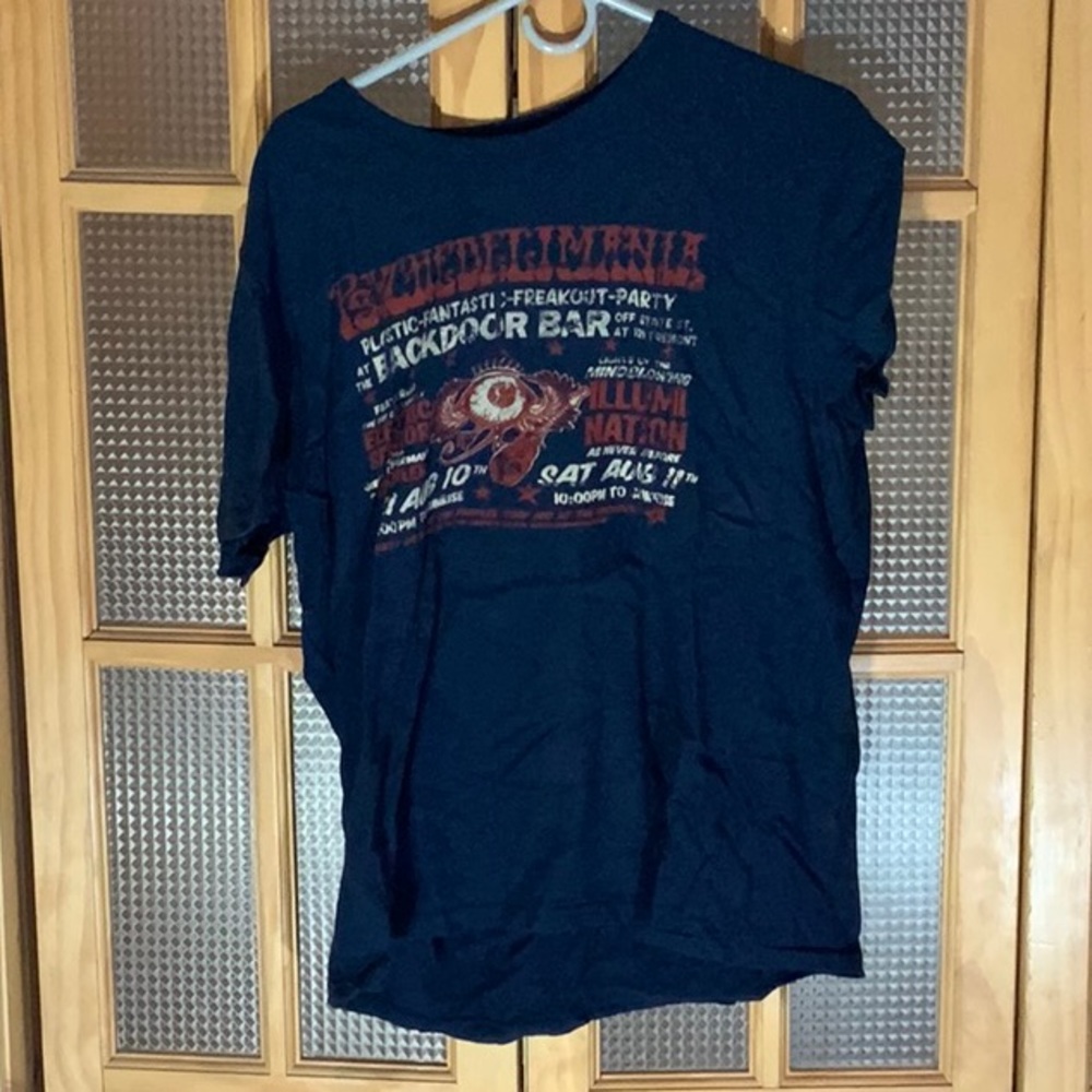 Lucky Brand Blue Backdoor Bar T-Shirt